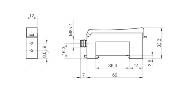 Оптоволоконные усилители для датчиков Baumer FVDK 12P6401/S35A
