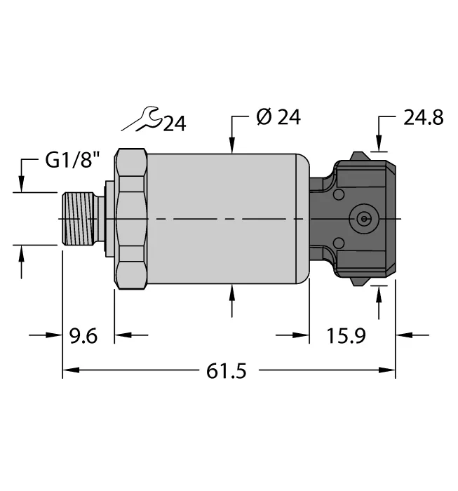 Аналоговые датчики давления 4-20 мА TURCK PT600R-2113-I2-AMP3J1
