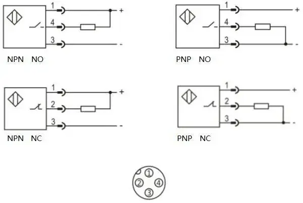 Индуктивные датчики LANBAO LR12XBF15DNOB-E2