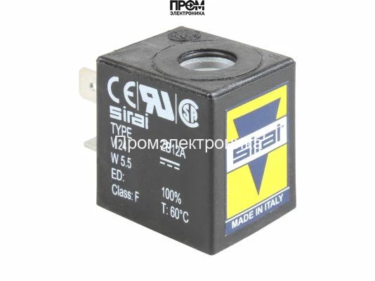 Электромагнитная катушка Sirai ZB12A С переменным напряжением AC 24V (50-60 Гц)