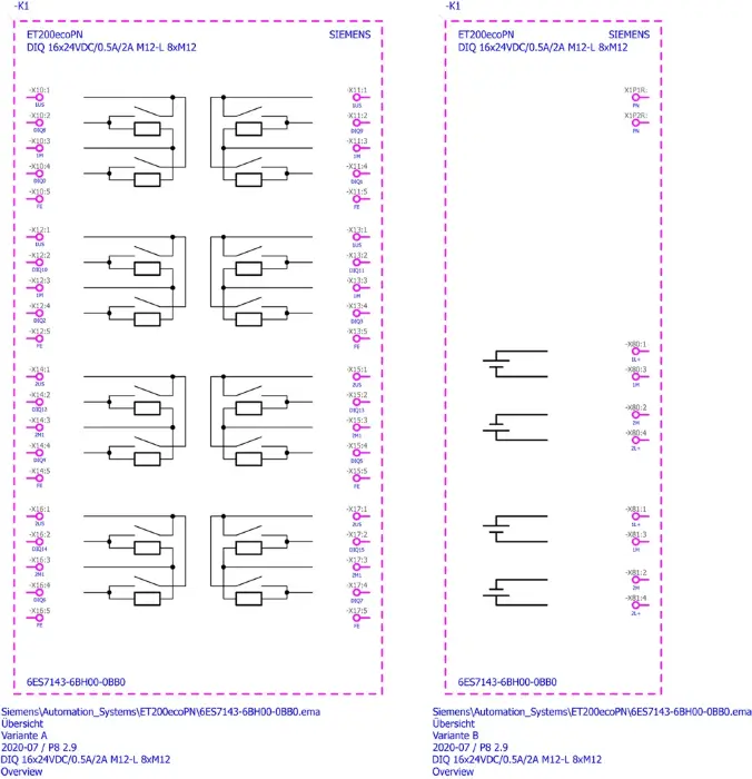 Станция распределенной периферии Siemens 6ES7143-6BH00-0BB0