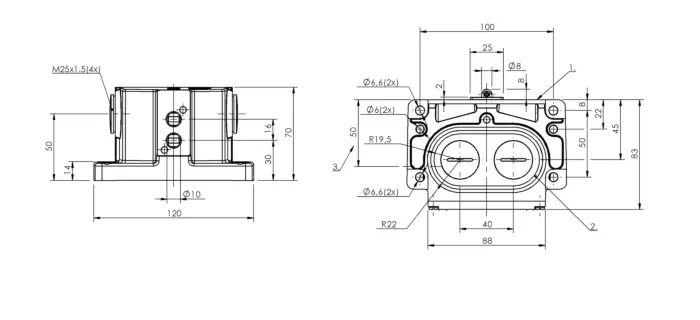 Блочные кулачковые выключатели Balluff BNS00CM