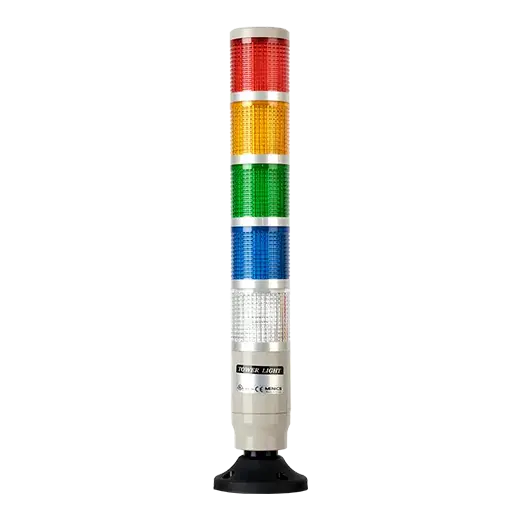 Сигнальные колонны с лампами накаливания Autonics MT4B-5CLG-RYGBC