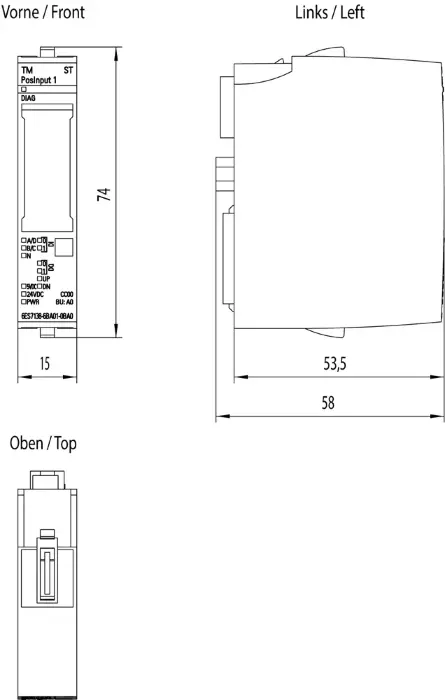 Системы автоматизации Siemens 6ES7138-6BA01-0BA0