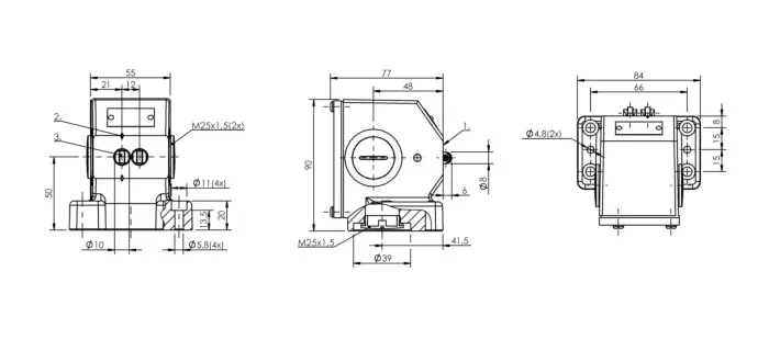 Блочные кулачковые выключатели Balluff BNS0226