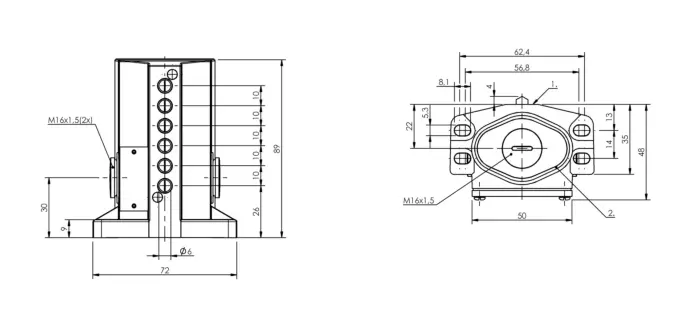 Блочные кулачковые выключатели Balluff BNS0202