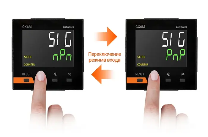 Счетчики импульсов Autonics CX6S-2P4