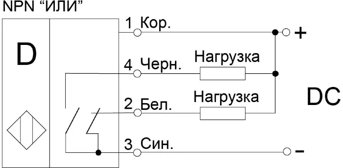 Датчики контрастных меток, датчики фотометки и контраста СЕНСОР ДОМ-М18-76ВР-0123-СА.02