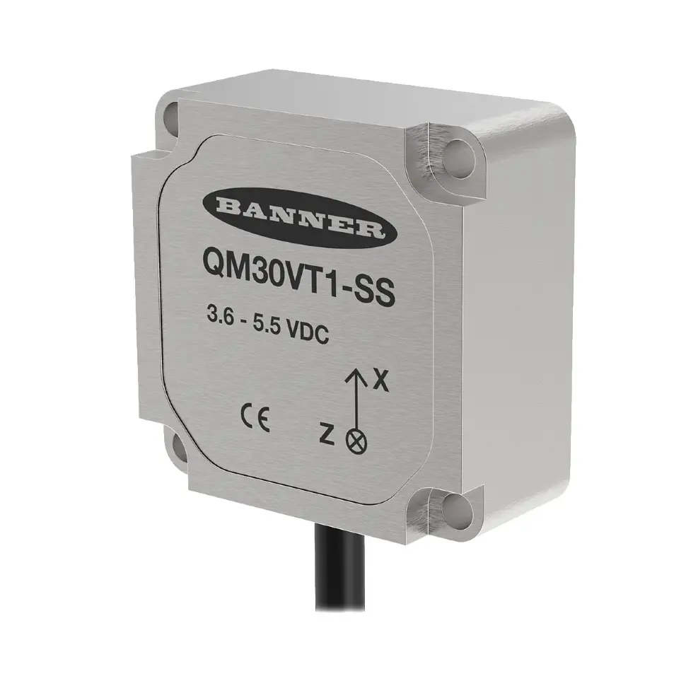 Датчики вибрации Banner QM30VT1-SS