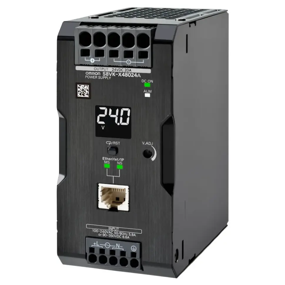 Блоки питания 220 В постоянного тока Omron S8VK-X48024A-EIP