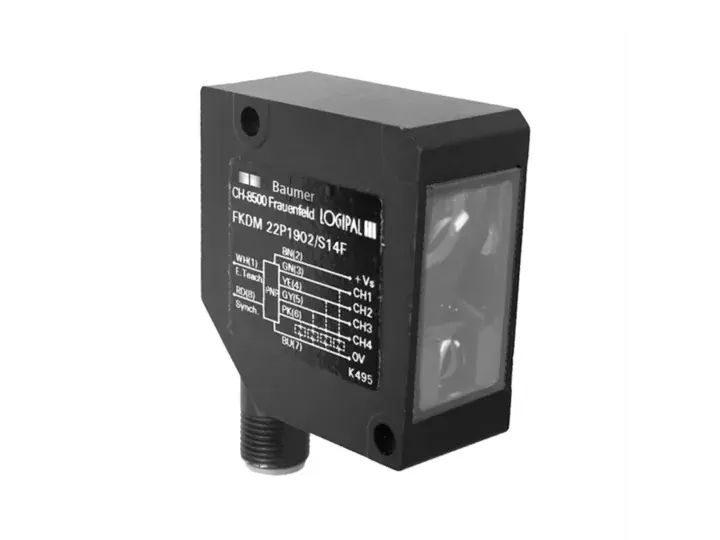 Оптические датчики цвета Baumer FKDM 22P1901/S14F