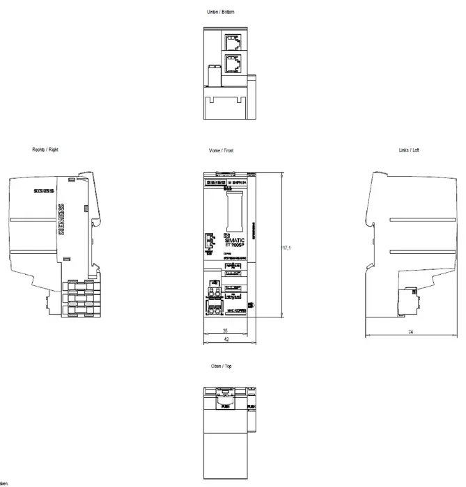 Системы автоматизации Siemens 6ES7155-6AR00-0AN0