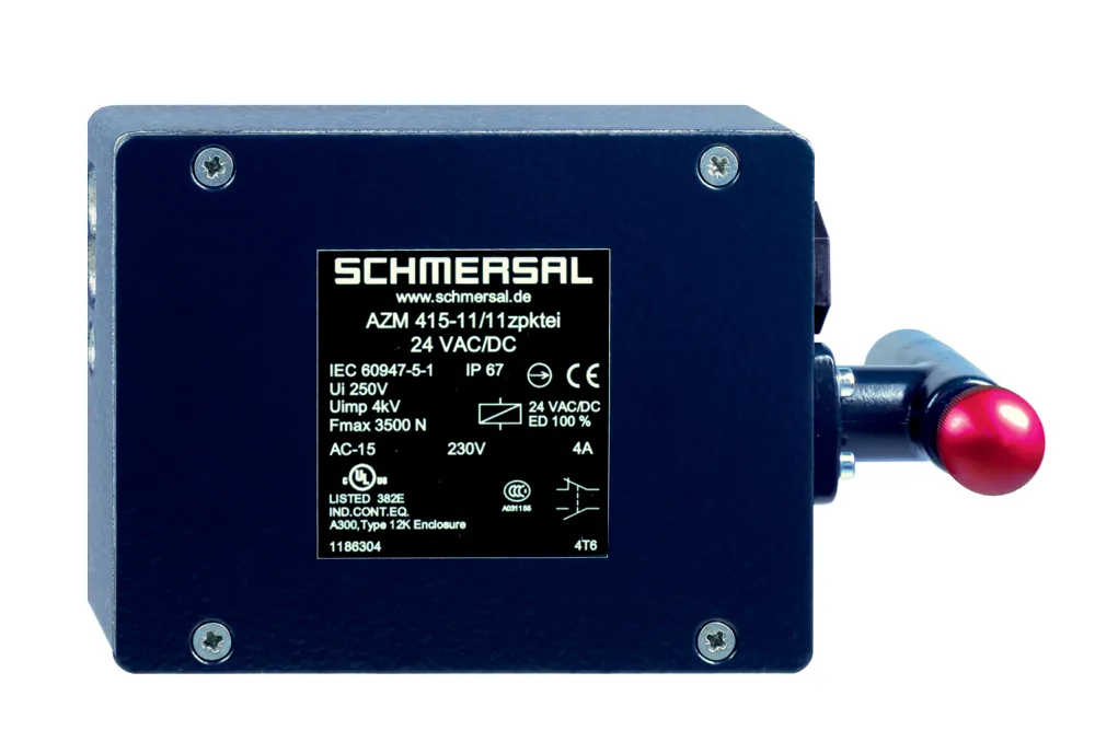 Дверные замки (выключатели) безопасности Schmersal AZM 415-02/11ZPKTEI 24 VAC/DC
