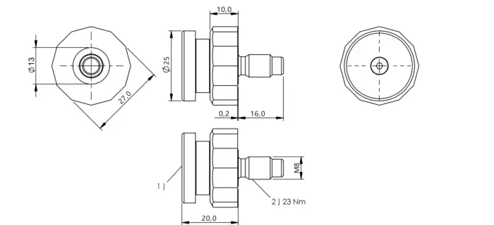 RFID метки транспондеры Balluff BIS017E