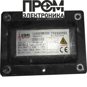 Трансформатор розжига Cofi TRE820PS3