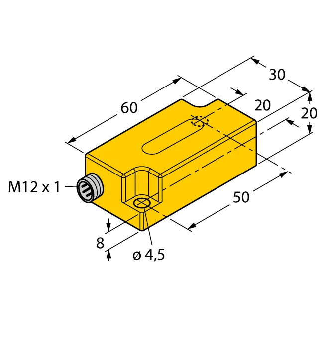 Двухосевые инклинометры TURCK B2N85H-Q20L60-2LU3-H1151