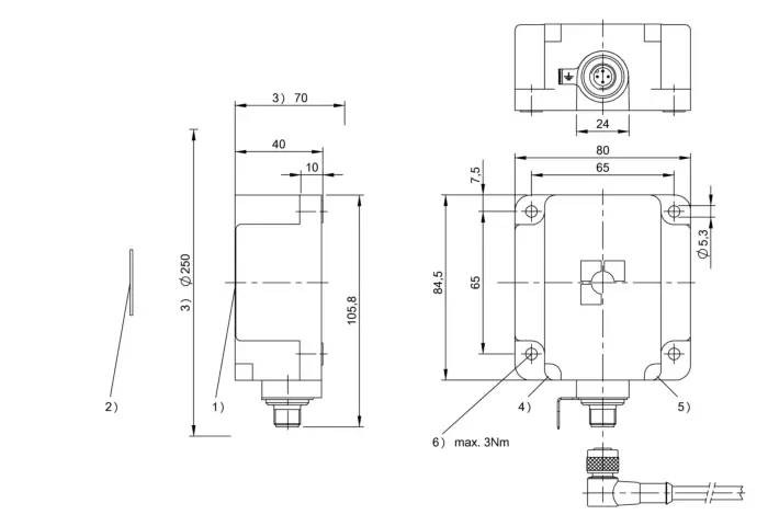 RFID считыватели меток Balluff BIS0102