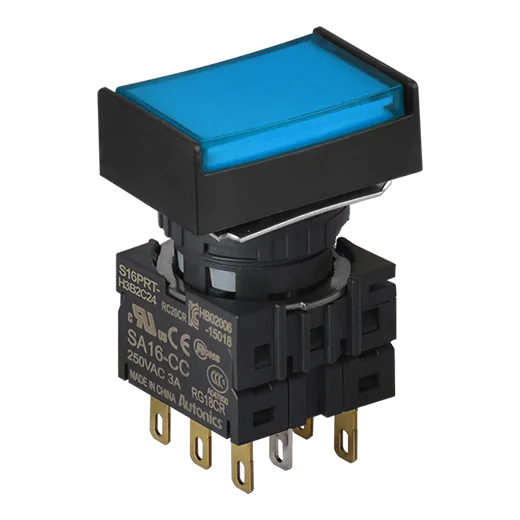 Пусковые кнопочные выключатели Autonics S16PRT-H3B2C24