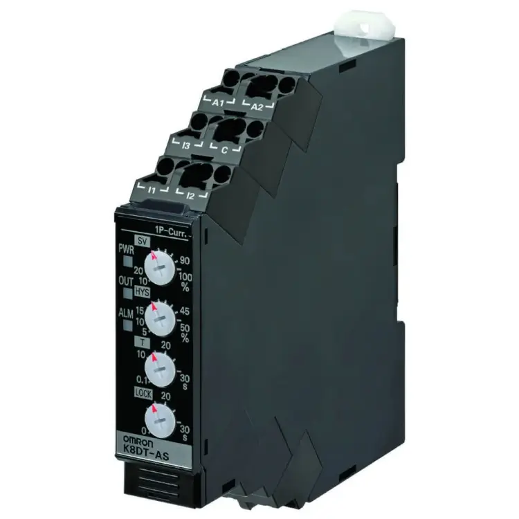 Однофазные реле контроля тока Omron K8DT-AS2CA