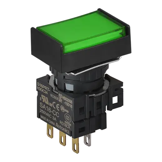 Пусковые кнопочные выключатели Autonics S16PRT-H4GC5