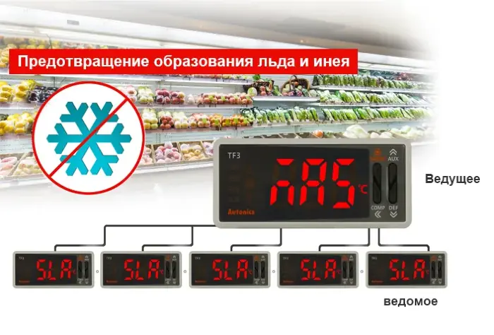 Температурные контроллеры для холодильников Autonics TF33-31H