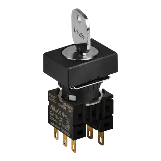 Селекторные переключатели с ключом Autonics S16KRT-1AK2C