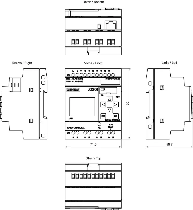 Системы автоматизации Siemens 6ED1052-1CC08-0BA2