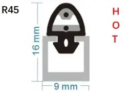 Бамперы безопасности CYNDAR SE0916-R45