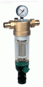 F76S-1/2"AD фильтр с обратной промывкой, сетка 200, на холодную воду