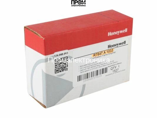 Усилитель сигнала пламени Honeywell R7847 A 1033