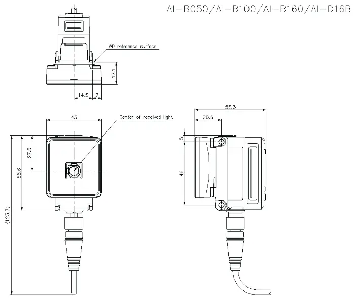 2D-датчики KEYENCE AI-B100