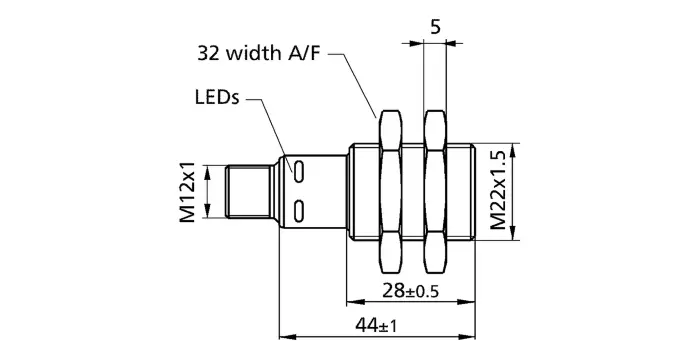 Датчики ультразвуковые с аналоговым выходом Microsonic pico+25/TF/I