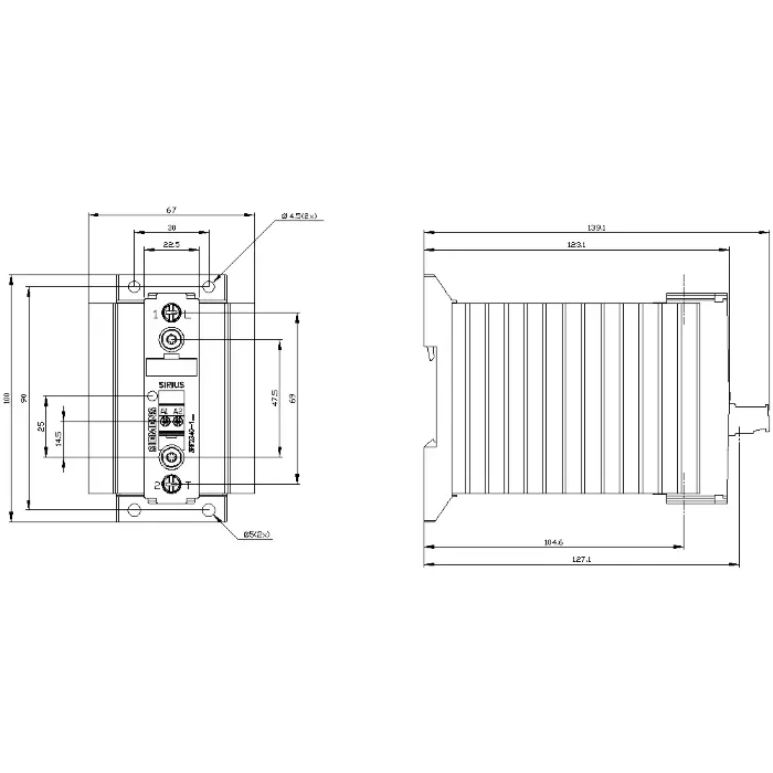 Специализированная микросхема ASIC SPC 4-2 LF Siemens 6GK1588-3AA15