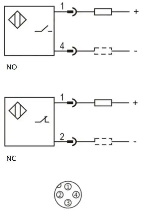 Индуктивные датчики LANBAO LR18XBN08ELO-E2