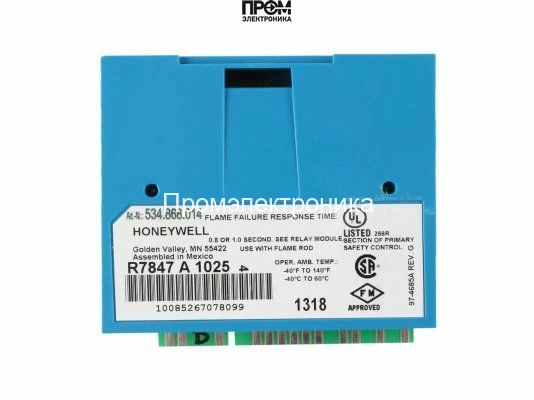 Усилитель сигнала пламени Honeywell R7847 A 1025