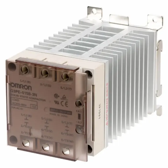 Трехфазные твердотельные реле 380 В Omron G3PE-515B-3N 12-24VDC
