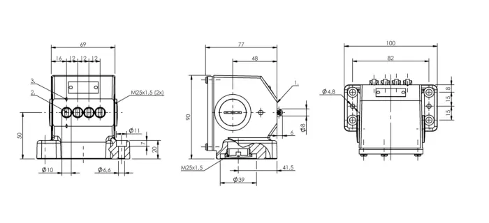 Блочные кулачковые выключатели Balluff BNS0232