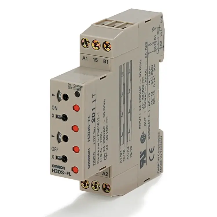 Аналоговые таймеры Omron H3DS-FL