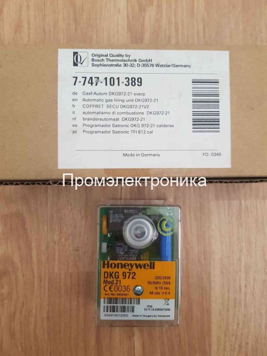 Honeywell DKG 972 mod.24