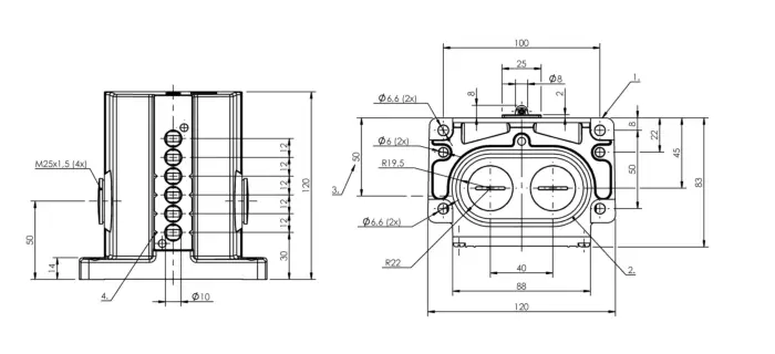 Блочные кулачковые выключатели Balluff BNS0153