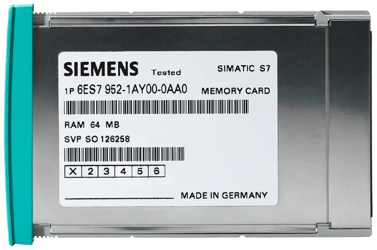 Карта памяти Siemens 6ES7952-1KY00-0AA0