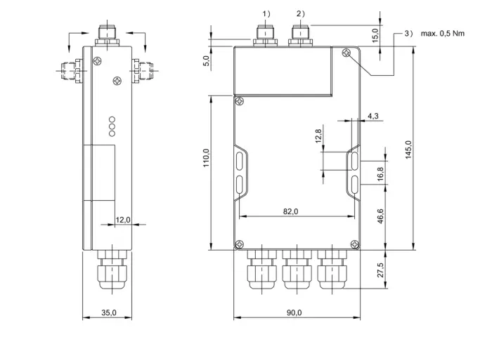 Блоки контроля и обработки RFID Balluff BIS008W