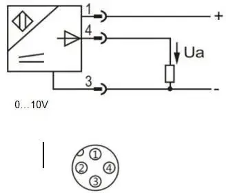 Индуктивные датчики расстояния LANBAO LR18XCN08LUM-E2
