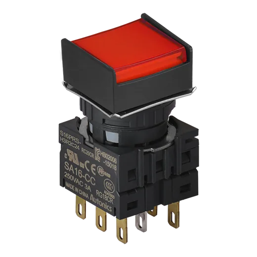 Пусковые кнопочные выключатели Autonics S16PRS-H3R2C12