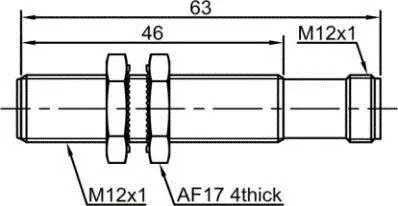 Индуктивные датчики LANBAO LR12XBF02DNCW-E2