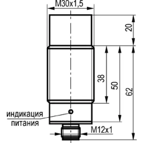 Индуктивные датчики расстояния ТЕКО ISAN EC8A-43P-15-PS4