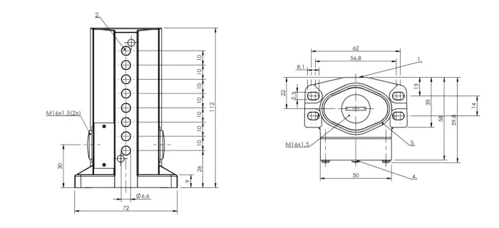 Блочные кулачковые выключатели Balluff BNS03JT