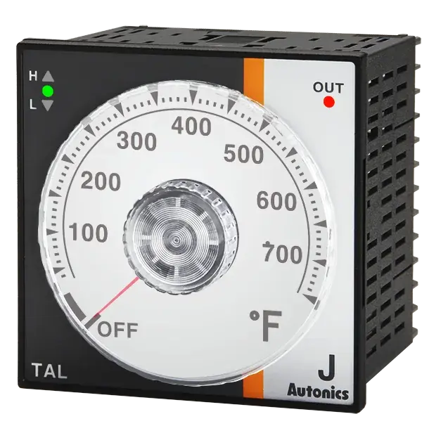 Температурные контроллеры с аналоговой круговой шкалой Autonics TAL-B4RJ4C