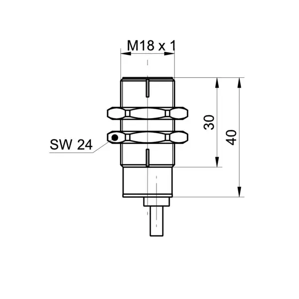 Индуктивные датчики угловых перемещений Baumer MDRM 18U9524
