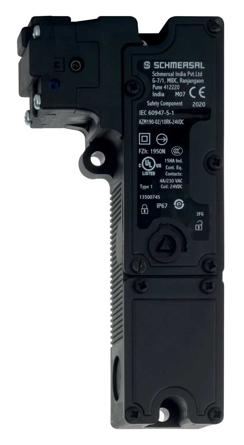 Дверные замки (выключатели) безопасности Schmersal AZM190-02/10RK-24VDC